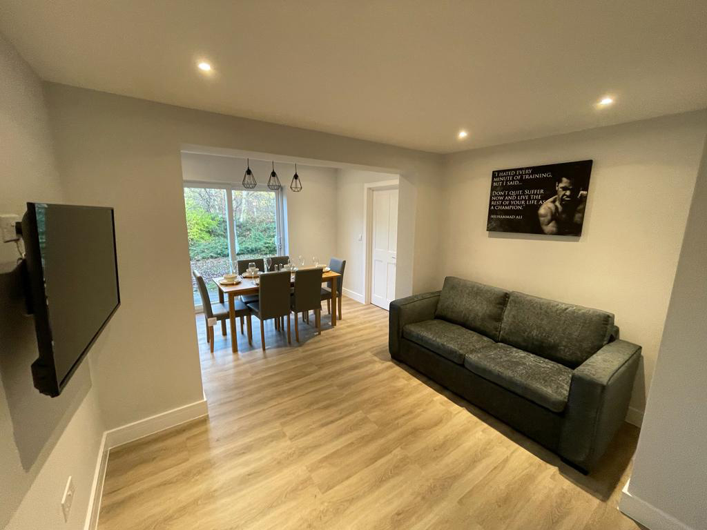 The Sporty HMO - the sitting area